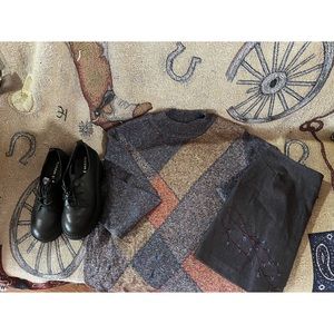 Vintage multicolored sweater.